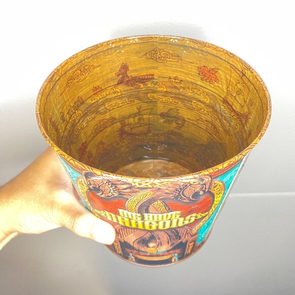 AMC How to Train Your Dragon Popcorn Tin Bucket 2025 Embossed Limited Hiccup New - Picture 2 of 9